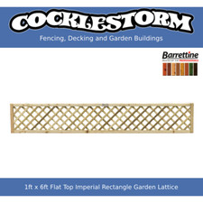 1ft High x 6ft Wide Timber