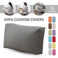 Sofa Back Cushion Cover Linen