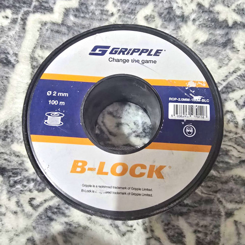Gripple lock steel wire rope - steel,