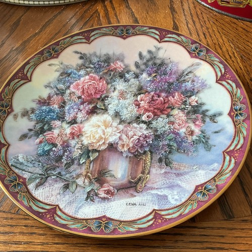 Lena liu collectors plate - lena,