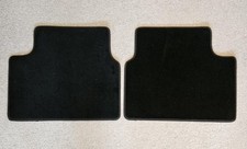 Hyundai i30 2012 - 2017 Car Mats Halfords REAR ONLY Tailored Black Floor Carpet