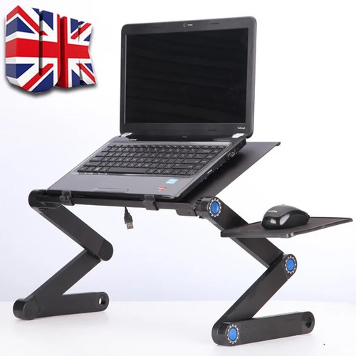 Aluminium folding laptop desk - aluminium,