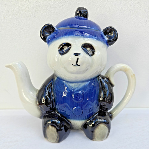 Tony wood panda - wood, ornamental