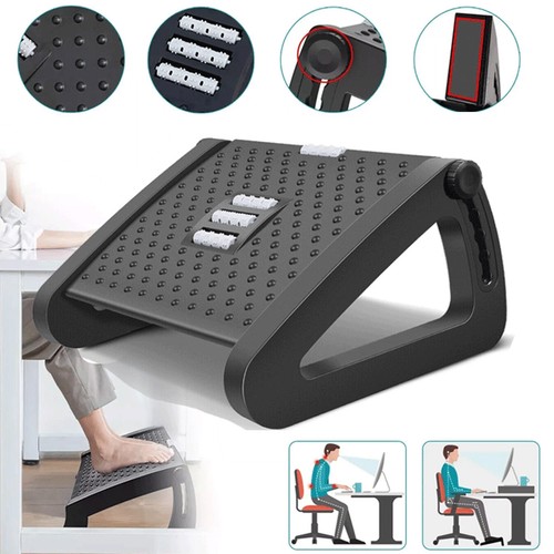 Ergonomic foot rest under desk - foot,