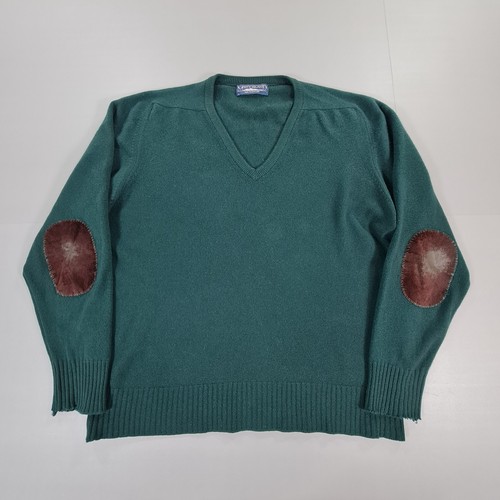 Misty island mens jumper - misty, green