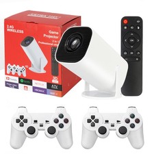 Mini Retro Video Game Consoles UK HD Projector Game Projector Over 10,000 Games