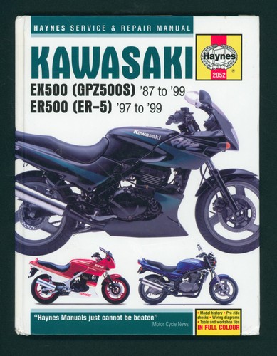 Kawasaki gpz500s haynes - gpz500s, er-5