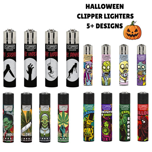 Halloween clipper lighters - halloween,