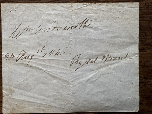 William wordsworth signature - wordsworth,,