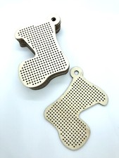 Pack of 10 Wooden Cross Stitch