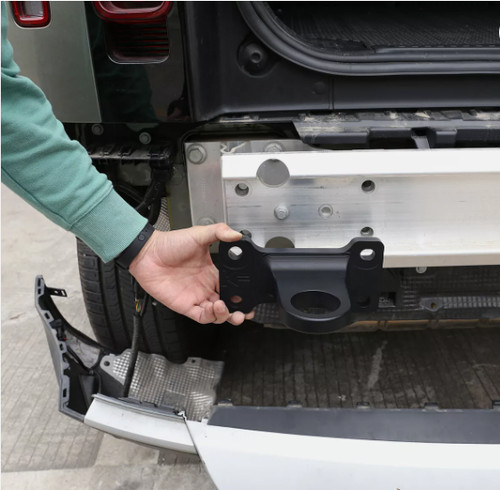 Black alloy trailer ring tow - trailer,