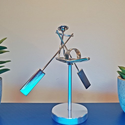 Kinetic sculpture metal - kinetic,