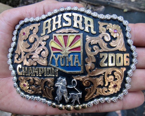 Silver ahsra champion belt - silver,