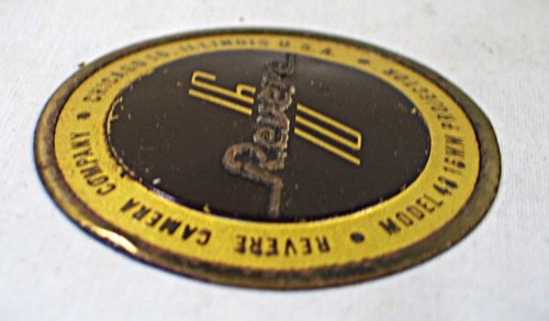 Vintage metal tag badge - id,