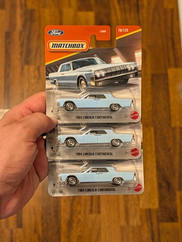 Matchbox 1964 lincoln - matchbox,