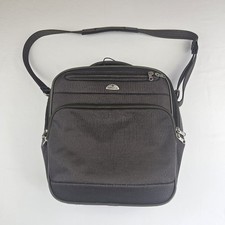 Samsonite Vintage Brown Overnight Shoulder Travel Flight Bag Adjustable Strap