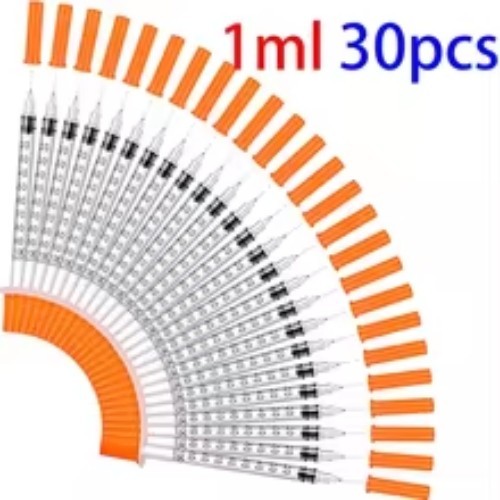 30pcs 1ml manual - 30pcs, 1ml/cc.