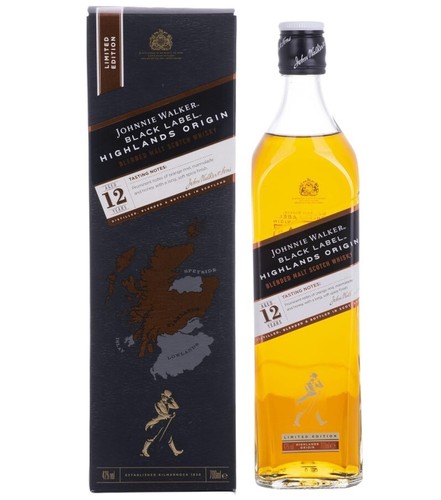 Johnnie walker black - walker, label