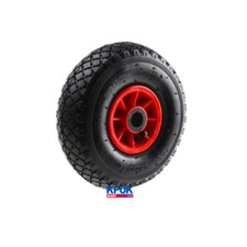 Kart Trolley Wheel Pneumatic 260mm (10 Inch) Fishing Buggy Jockey Wheel New KPUK