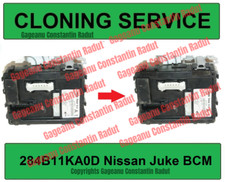 BCM CLONING SERVICE for 284B11KA0D A8 Nissan Juke BCM