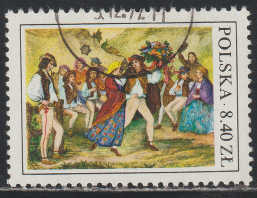 Poland 1977 2225 folk - poland,