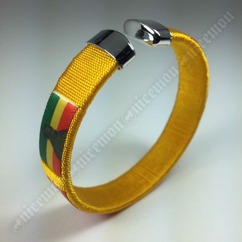 Jamaica selassie flag bracelet - selassie,