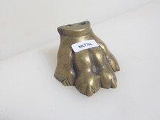 Large Victorian Brass Feet