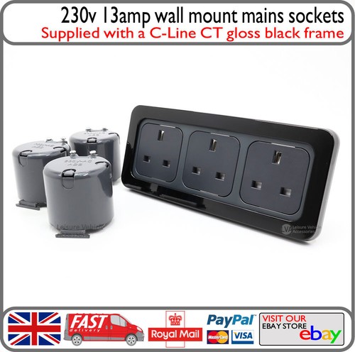 Line gloss black - c-line, wall