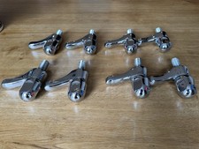 Armitage Shanks Sandringham Chrome ½” Basin Pillar Taps – Used & Cleaned