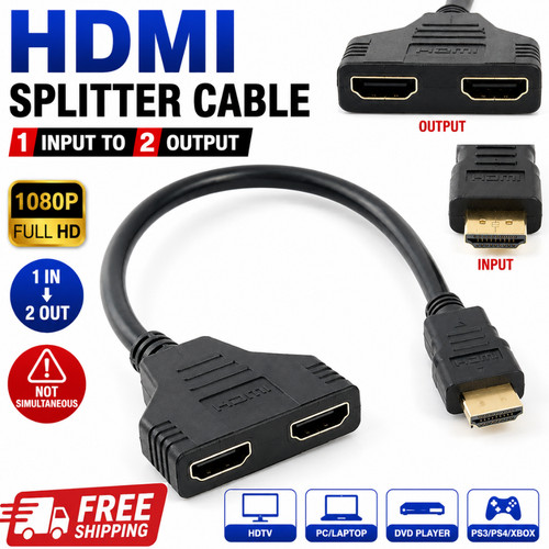 Hdmi splitter cable input - input, 2
