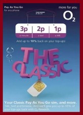 Official O2 Classic Pay As You