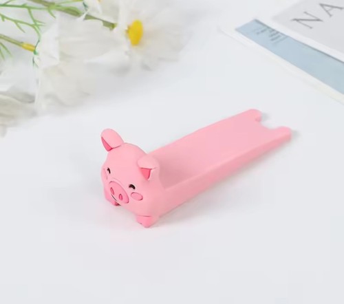 Cartoon silicone pink - x, pig