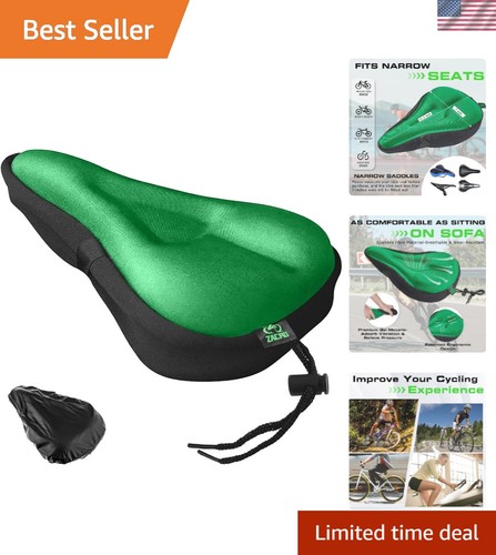 Gel padded bike seat cushion - padded,