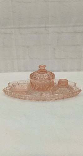 Vintage peach glass - vintage,