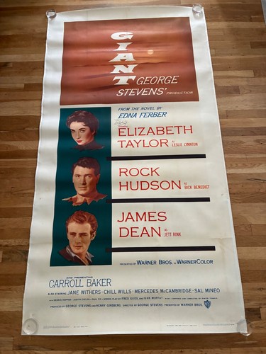 1956 giant sheet poster - giant,