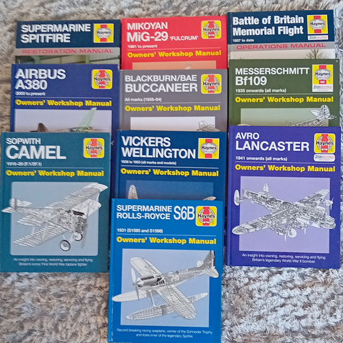 Haynes aircraft manuals - haynes,