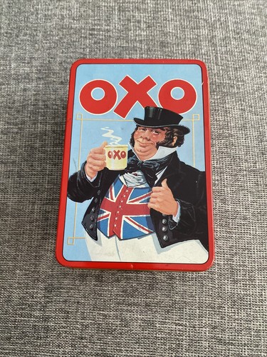 Vintage oxo tin c1980 - vintage,