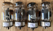 Matched quad GEC KT88 / 6550