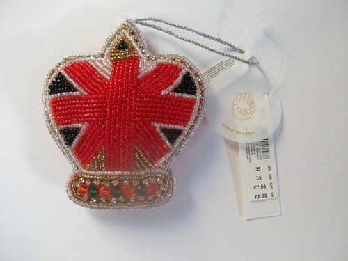 Fabric crown christmas - fabric,