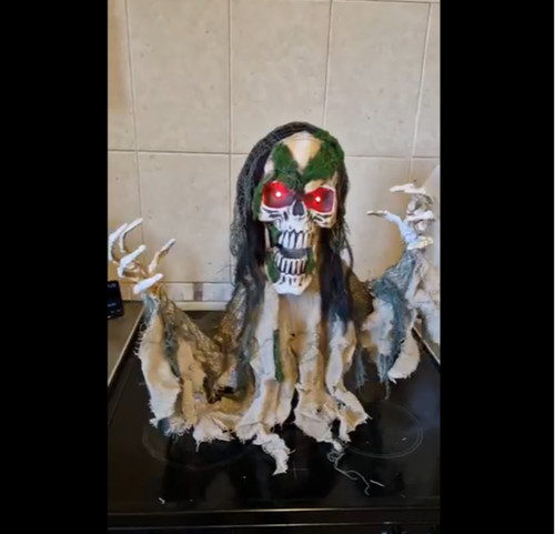 Animated halloween prop scary - animated,