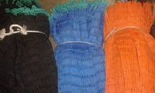 3mm Pot Netting (23kgs) 1000 x 18.5 x 70 - Fishing Twine Nets Orange Blue Black