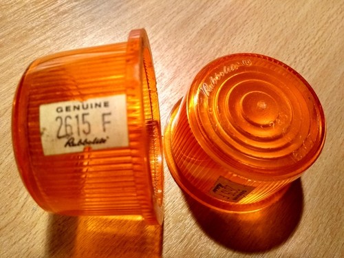 Rubbolite amber indicator