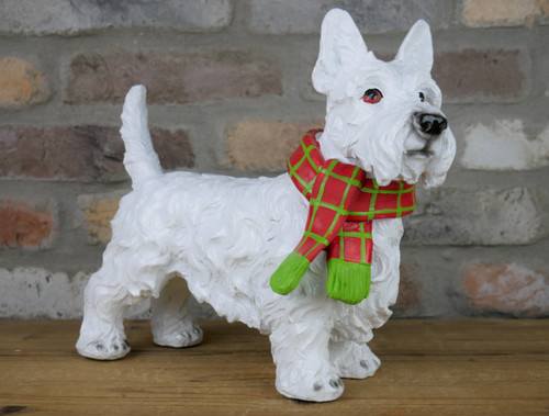 Resin quirky scottie - quirky,