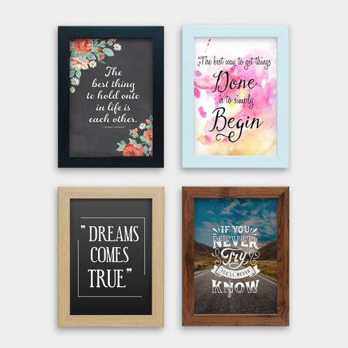 Photo frame poster - poster, size