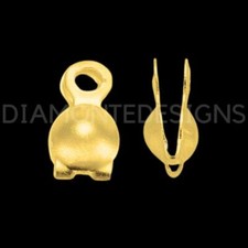 8mm Gold Plated Calottes