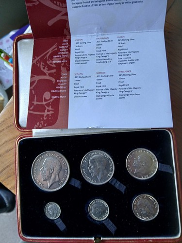 Rare 1927 king george 6coin - george,