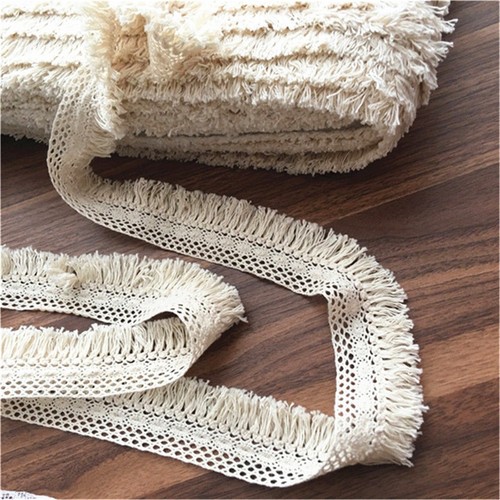 1yard cotton tassel trim - 1yard,