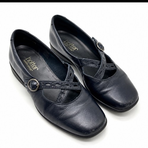 Hotter melody navy leather - navy,
