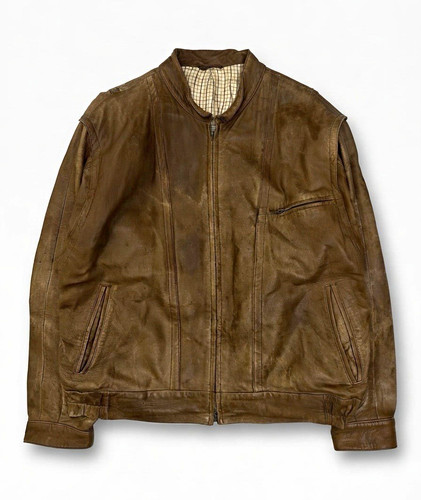 Vintage 90s brown real - vintage,
