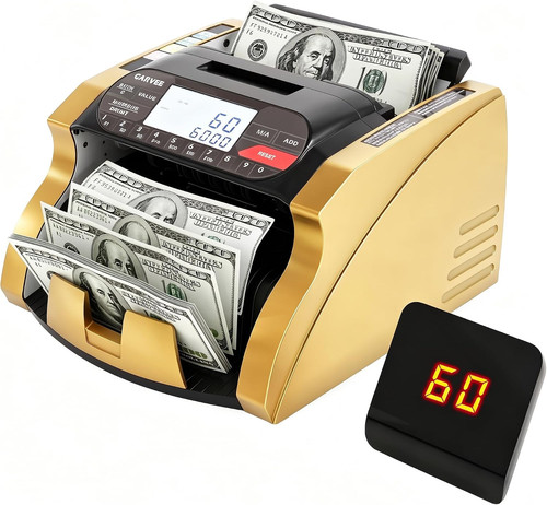 Money counter machine with - money,